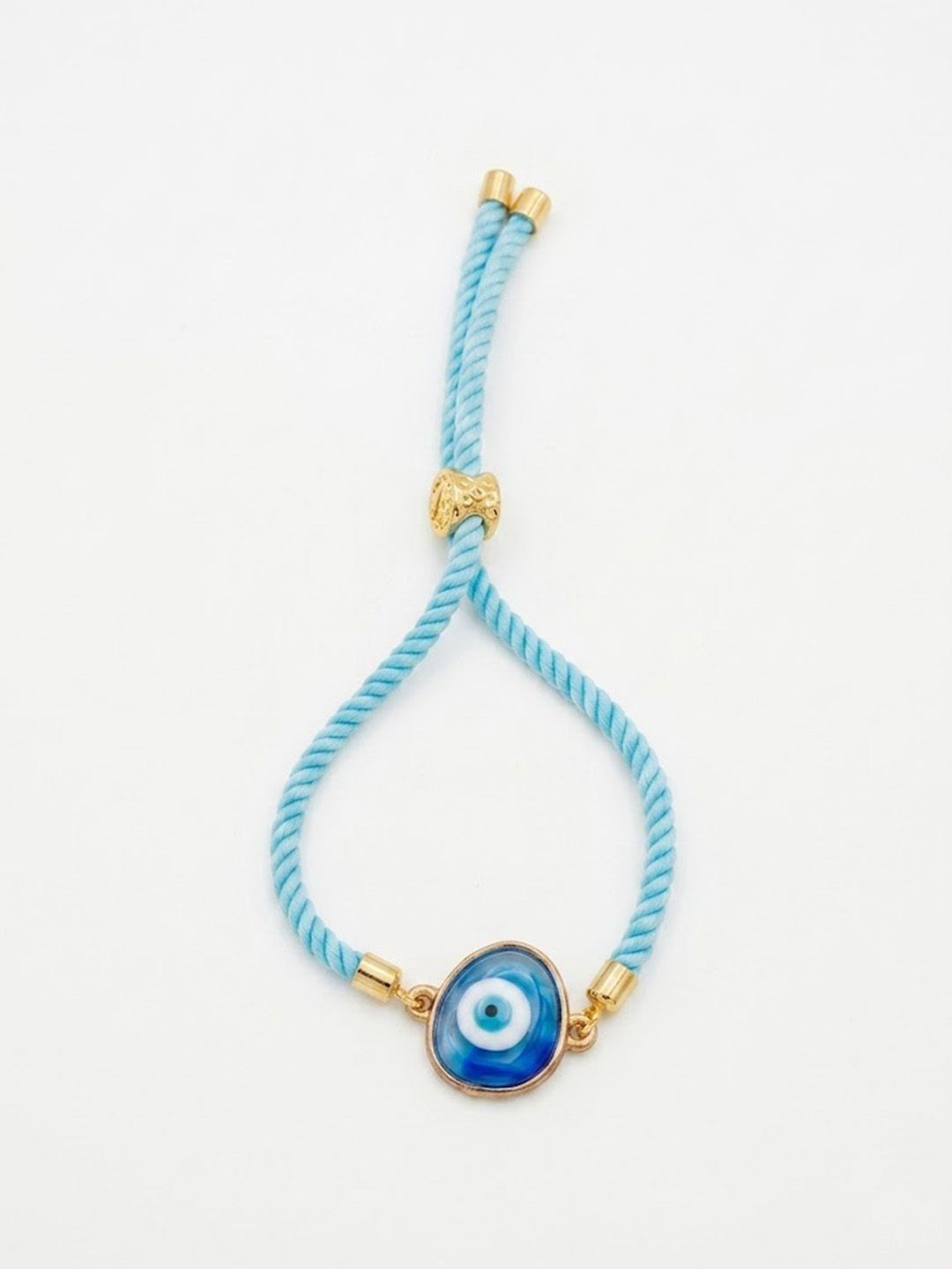 Anouk Set Of 2 Blue Evil Eye Bhaiya Bhabhi Wraparound Rakhi
