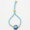 Dhiyona Set Of 2 Blue Evil Eye Bhaiya Bhabhi Wraparound Rakhi