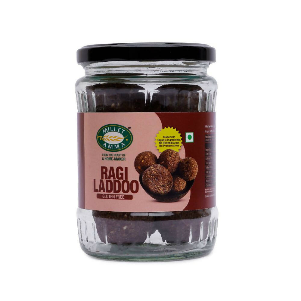 Millet Amma Ragi Laddoo- Made With Jaggery - Indyancart