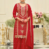 Dhiyona IE Women Ethnic Motifs Embroidered Kurta with Palazzo & Dupatta
