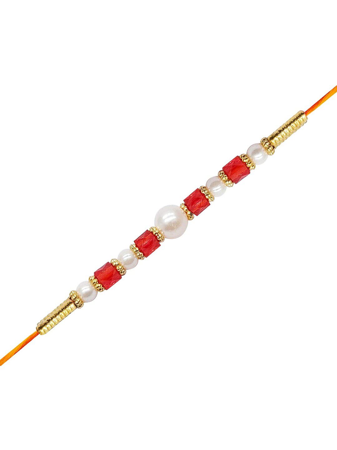 Anouk Unisex Set Of 2 Beaded Thread Rakhi