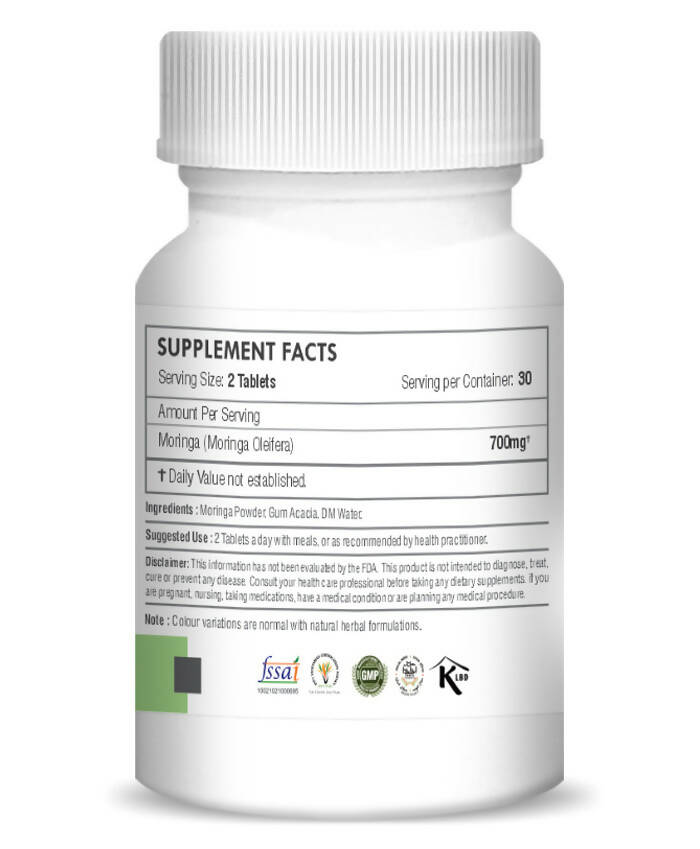 H&C Herbal Moringa Tablets - Indyancart
