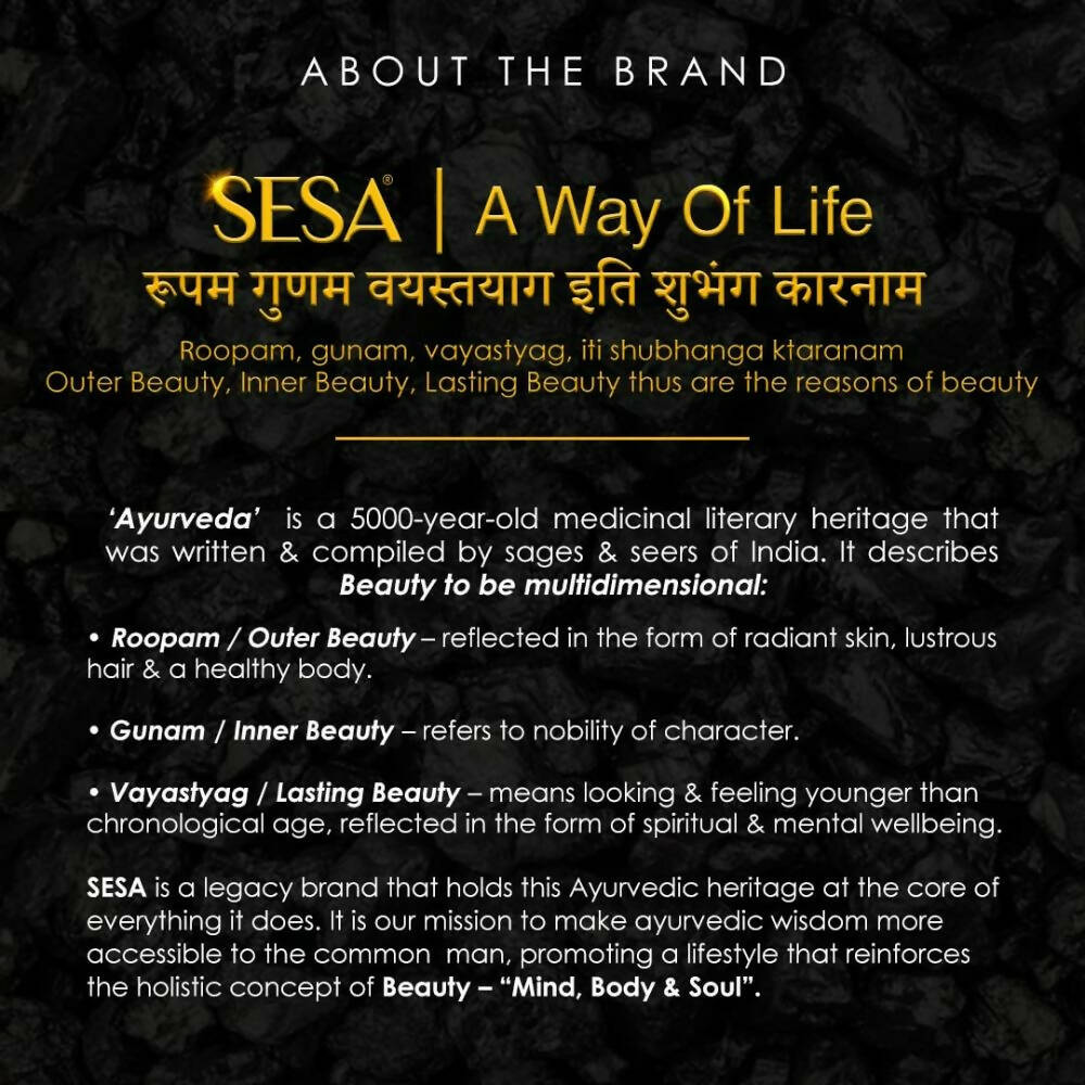 Sesa Wellness Himalayan Sj Resin - Indyancart
