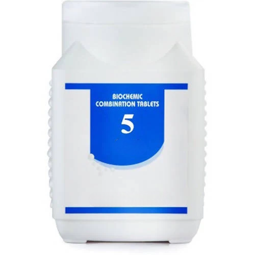 Bakson's Homeopathy Biochemic Combination 5 Tablets