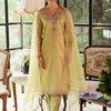 Dhiyona IE Women Ethnic Motifs Embroidered Kurta with Trousers & With Dupatta Kurta Sets