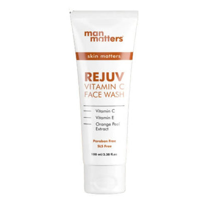Man Matters Rejuv Vitamin C Face Wash for Men, Paraben & SLS Free
