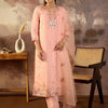 Dhiyona IE Women Floral Embroidered Kurta with Trousers & Dupatta
