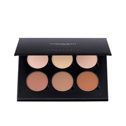 Anastasia Beverly Hills Contour Kit in Light to Medium, featuring contour powders and highlighting shades in a sleek palette.