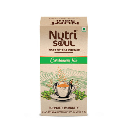 Nutrisoul Instant Tea Premix Cardamom Tea
