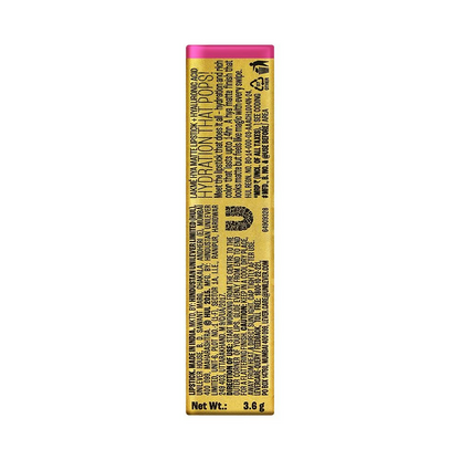 Lakme 9to5 Hya Matte Lipstick - Hustling Pink