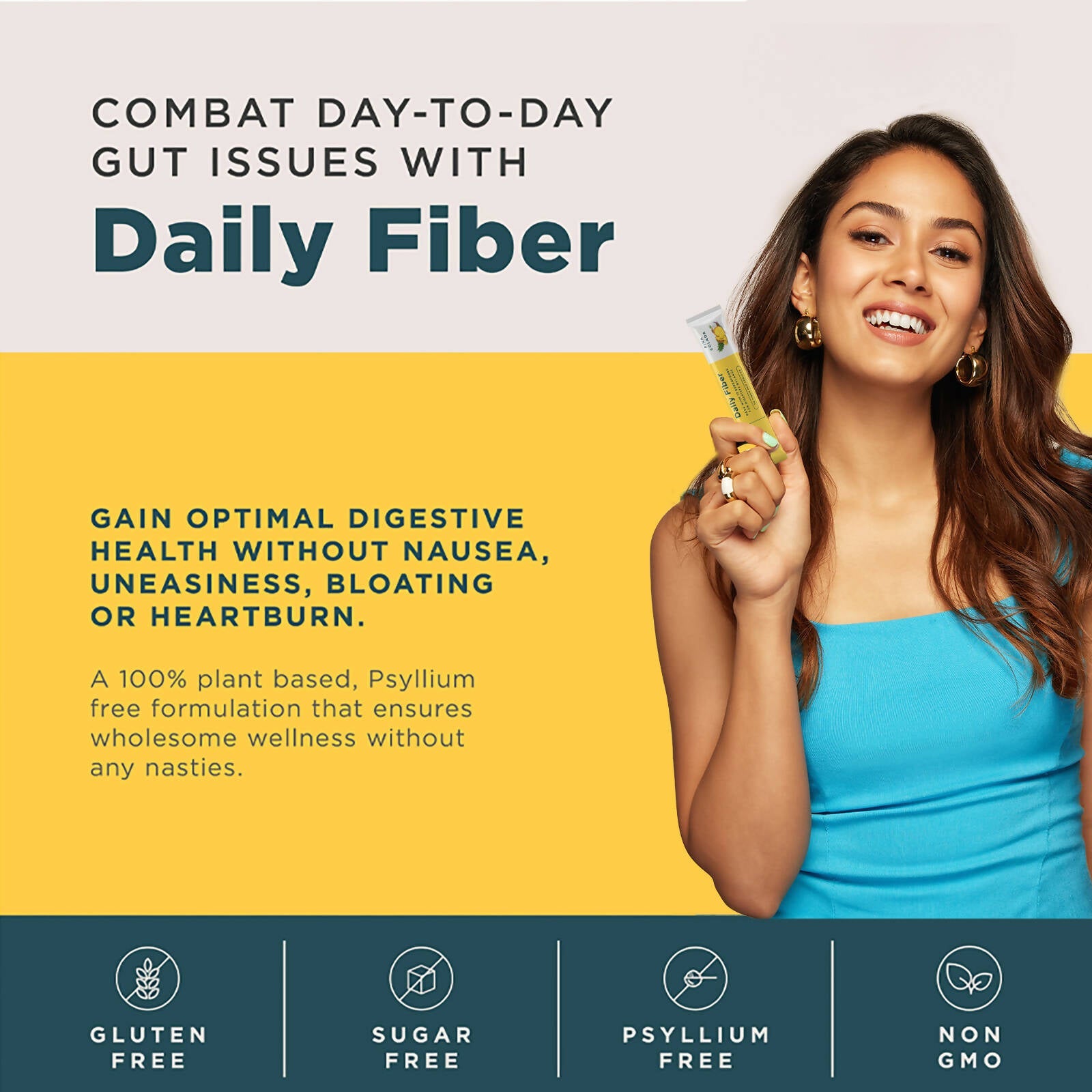 Wellbeing Nutrition Daily Fiber Powder-Pina Colada Flavor - Indyancart