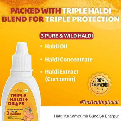 Neuherbs Triple Haldi Plus Drops